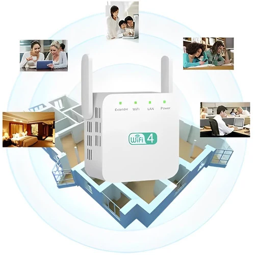 Répéteur WiFi Longue Portée Puissant pour Maison