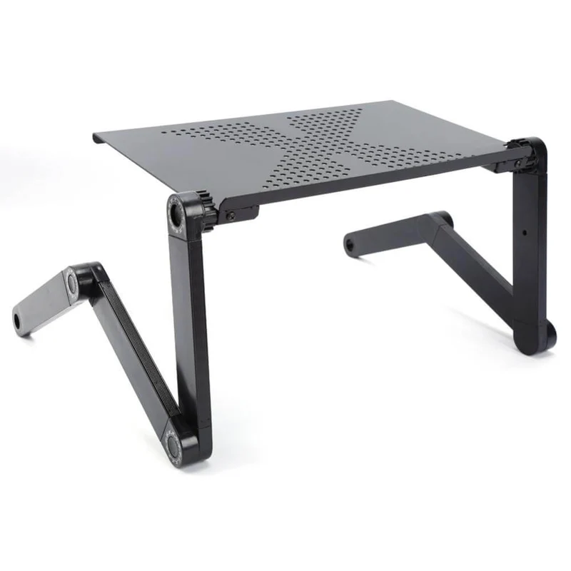 Support PC Portable Ergonomique - Réglable 360° - Confort & Santé