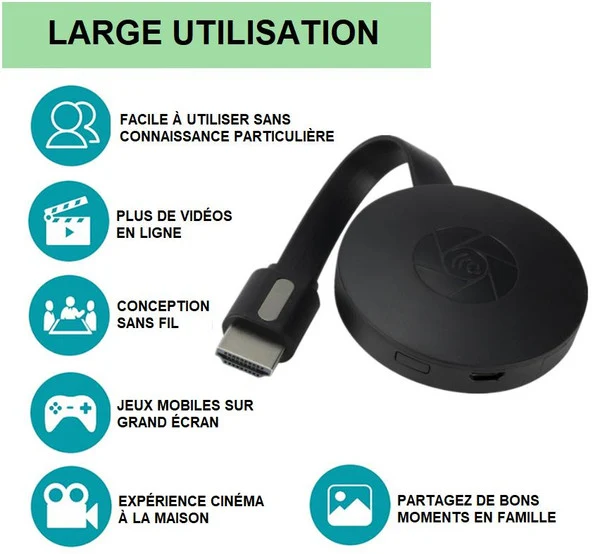 Stick TV Multimédia - Transformez Votre Téléviseur