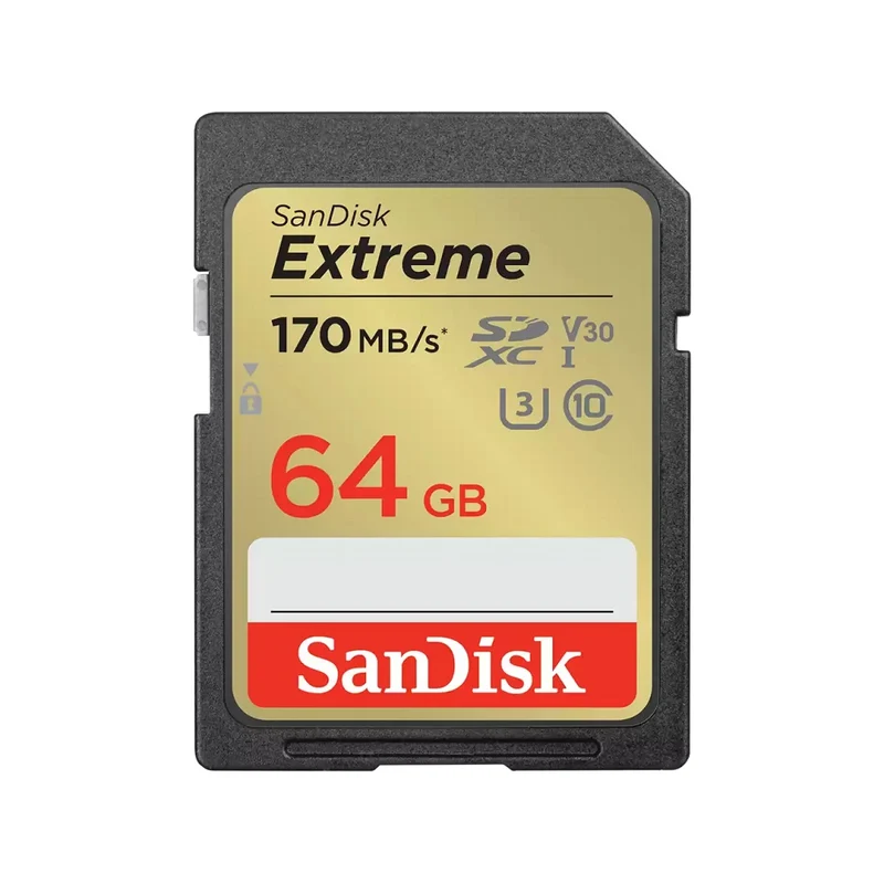 Carte Mémoire SDXC Extreme UHS-I V30 64GB