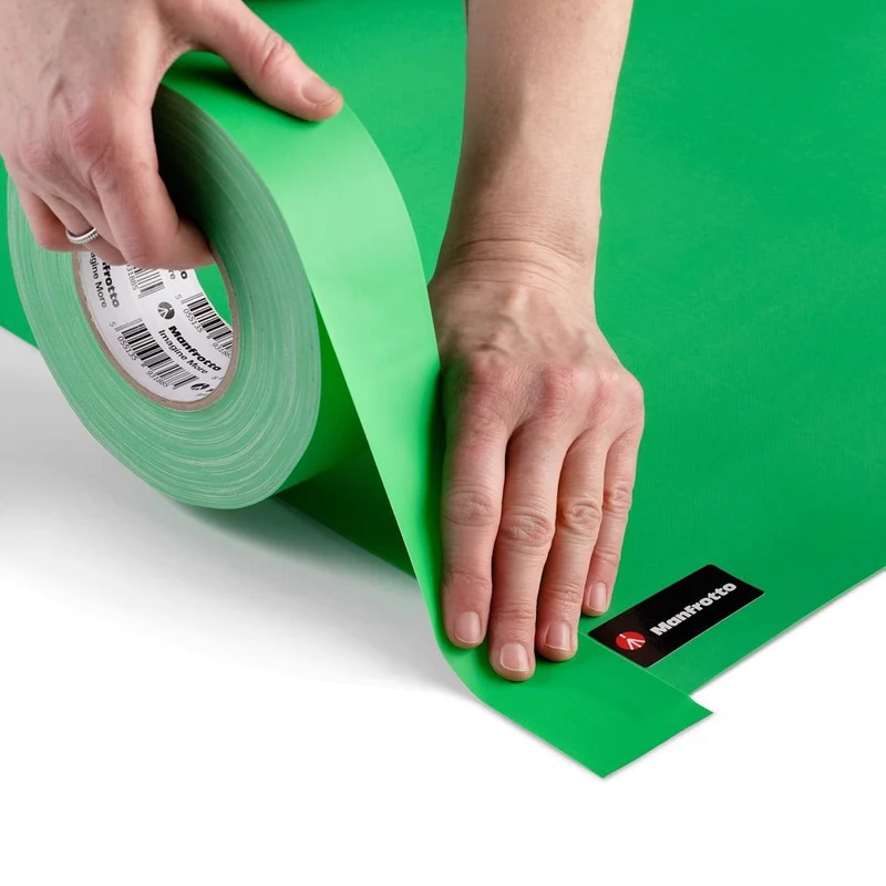Ruban adhésif Gaffer Vert Chroma Key 50mm x 50m