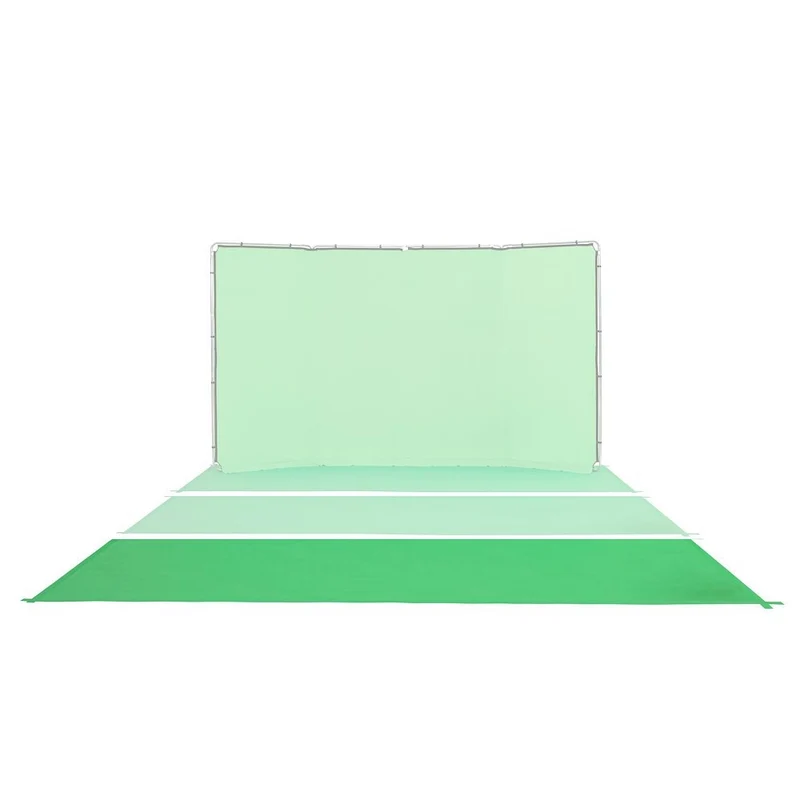 Vinyle pour plancher Vert Chroma Key 1.37 x 4m