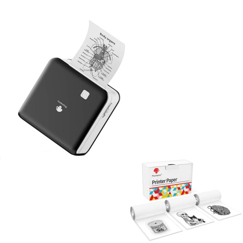 Phomemo M02 PRO Bluetooth Mini Printer Kit