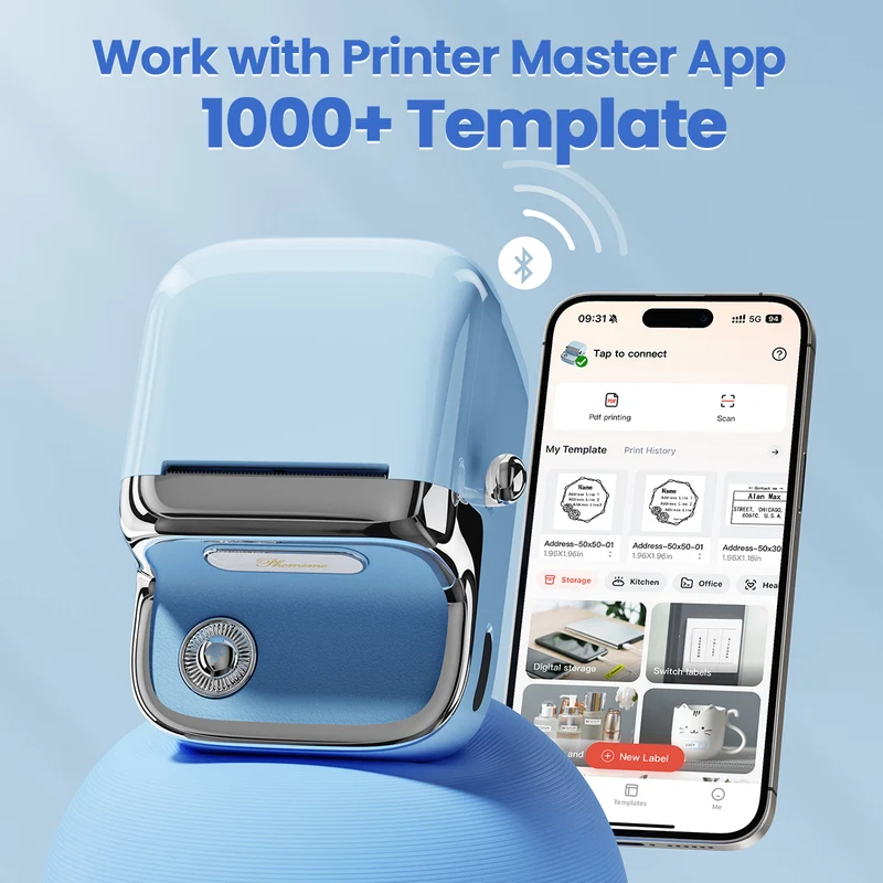 Phomemo M150 Bluetooth Portable Thermal Business Label Maker