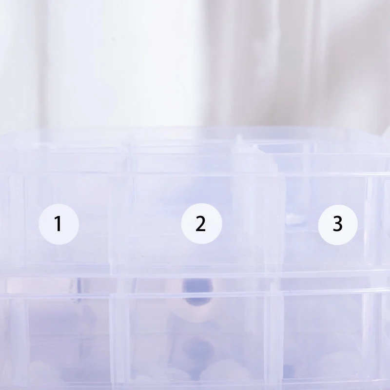 Phomemo 14x28mm White&Transparent Round Label for D30/D35/Q30/Q30S