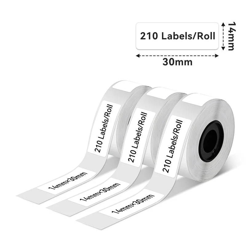 Phomemo Black on White Thermal Label for D30/D35/Q30/Q30S