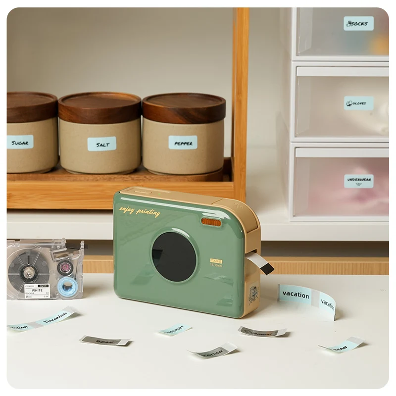 Phomemo 13x35mm Black on Luminous Label Tapes for P15/A30