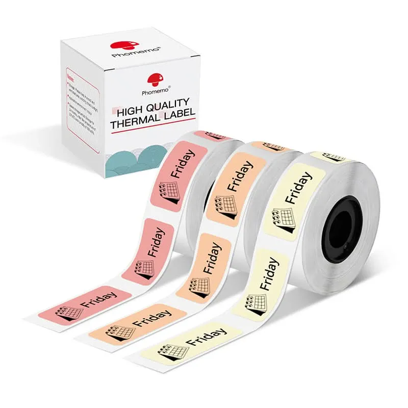 Phomemo 14x30mm Jelly Pure color Labels for D30/D35/Q30/Q30S