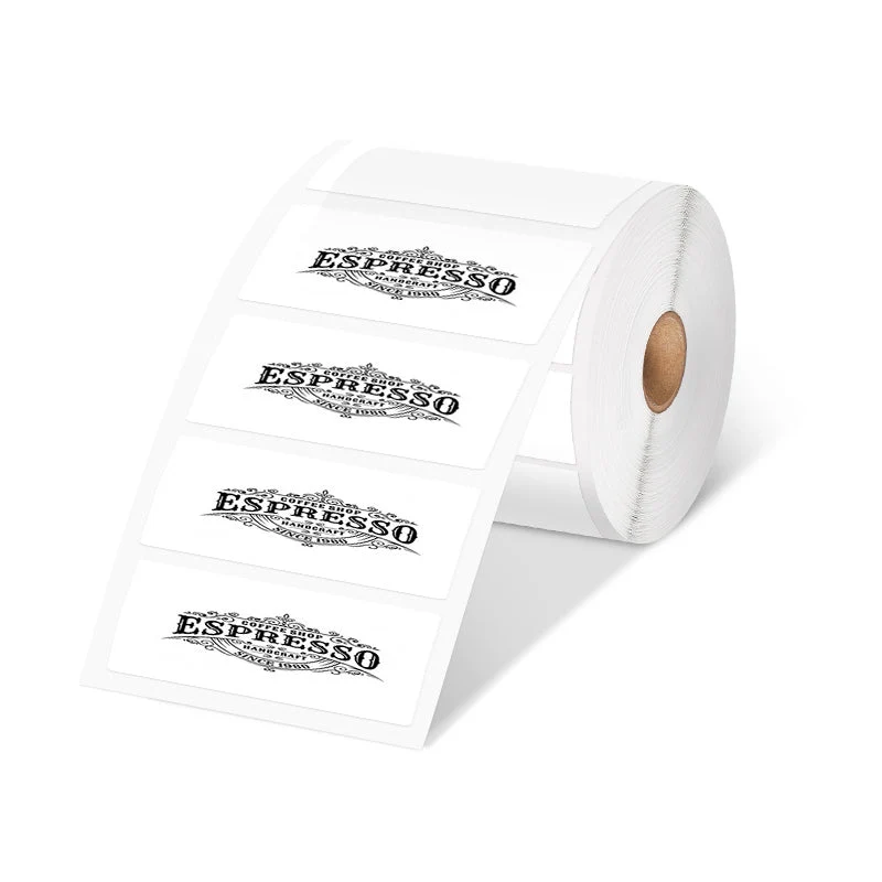 Phomemo 4"x2" White Thermal Sticker for Shippping Label Printer