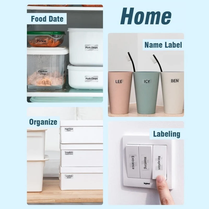Phomemo 14x30mm Transparent Thermal Label for D30/D35/Q30/Q30S