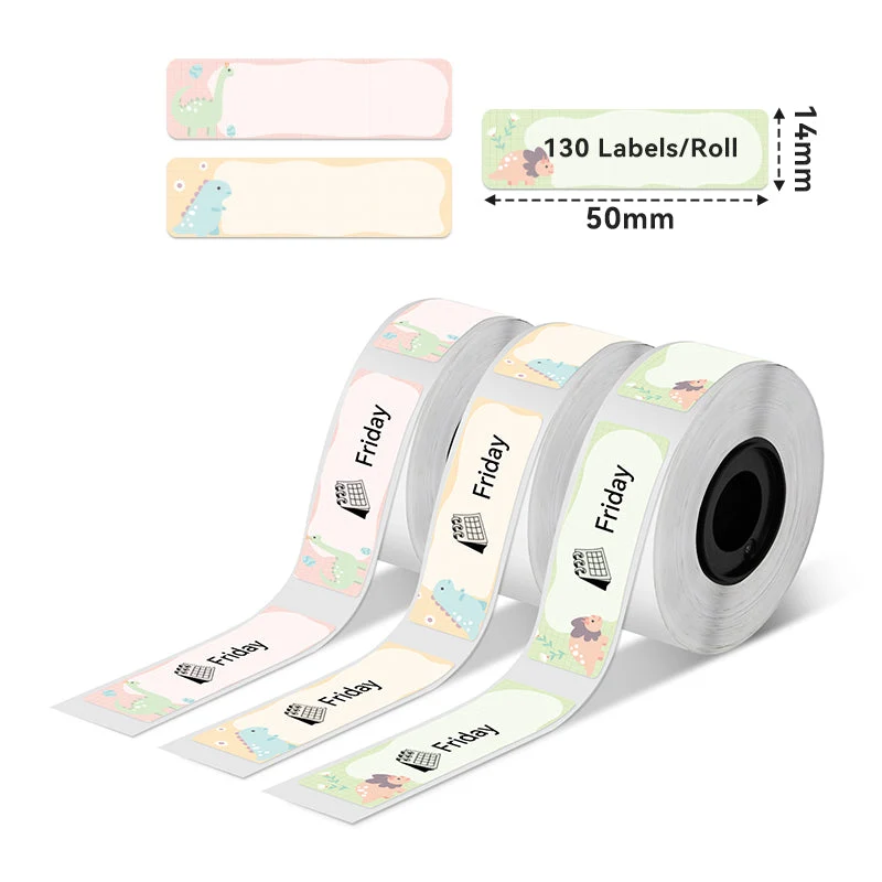 Phomemo 14 x 50 mm Thermolabel für D30/D35/Q30/Q30S – 3 Rollen