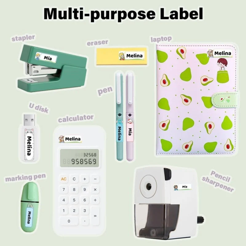 Phomemo 12x40mm Dogs Pattern Label for D30/D35/Q30/Q30S