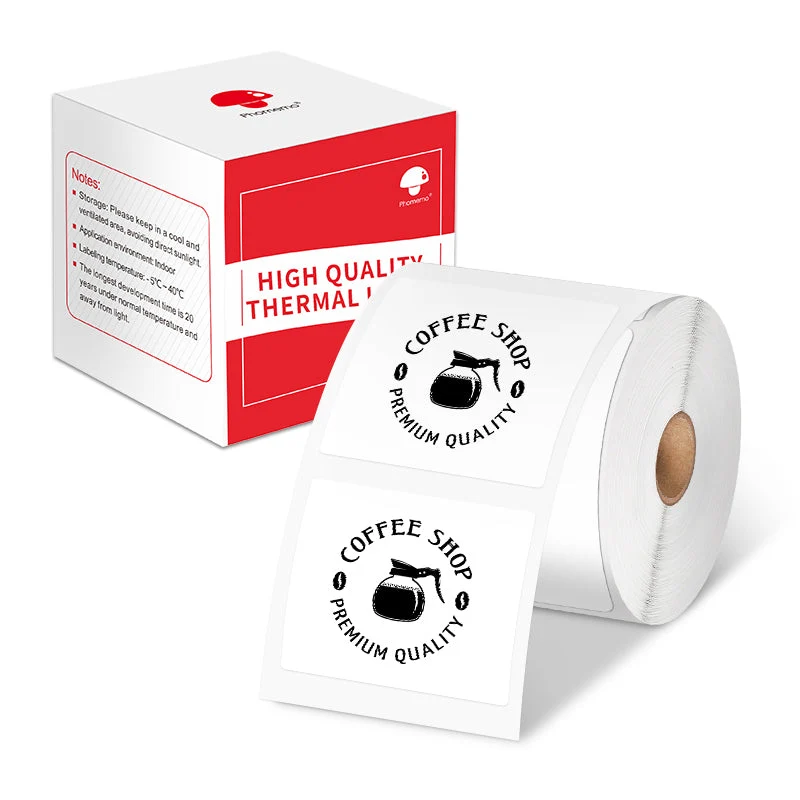 Phomemo 30×30mm White Thermal Label For M110/M120/M200/M220/M221/M150