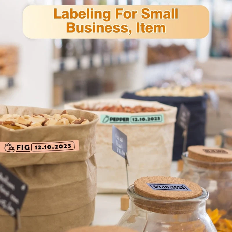Phomemo 15mmx6m 3 Colors Continuous Label for D30/D35/Q30/Q30S