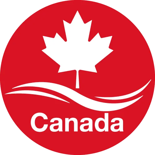 Étiquettes ''Canada'' (1'' x 1'')