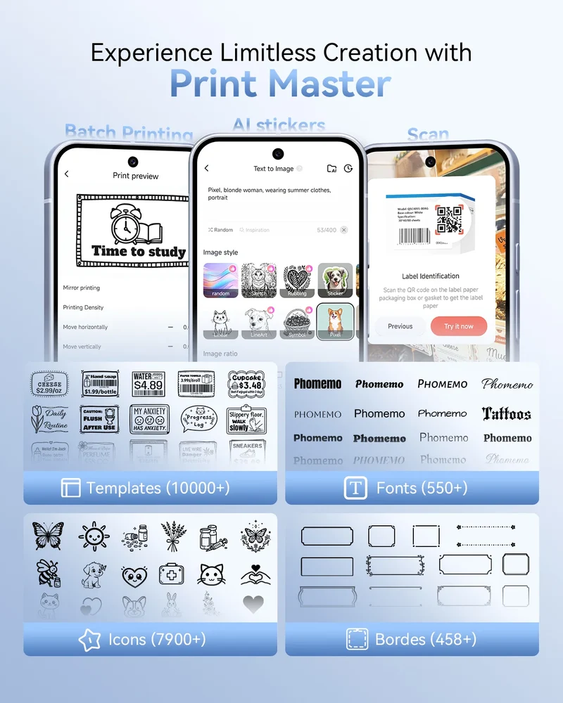 Phomemo M20Pro Business-Etikettendrucker