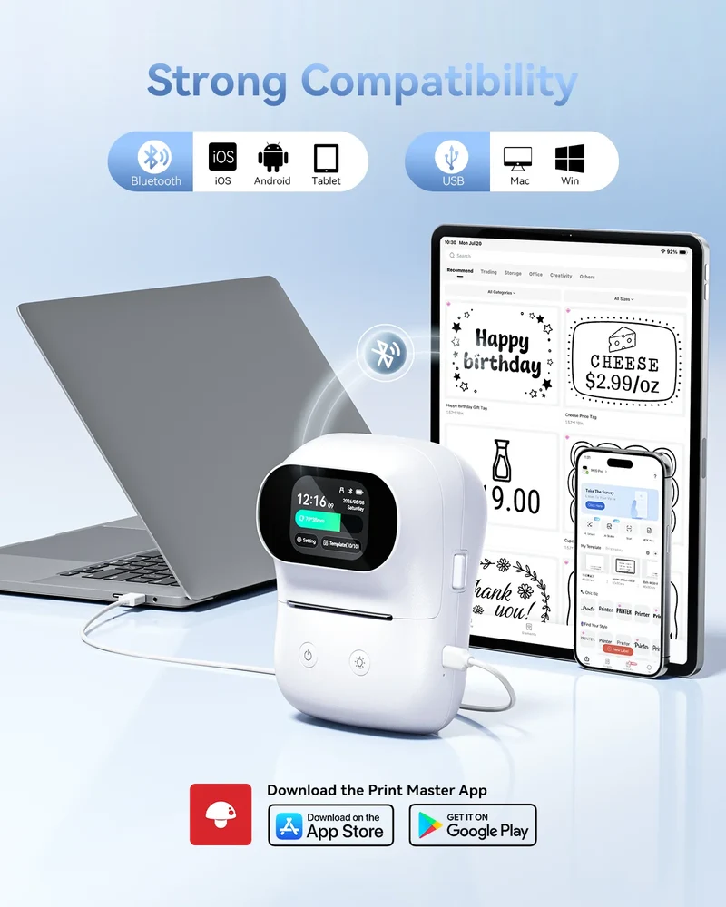 Phomemo M20Pro Business-Etikettendrucker