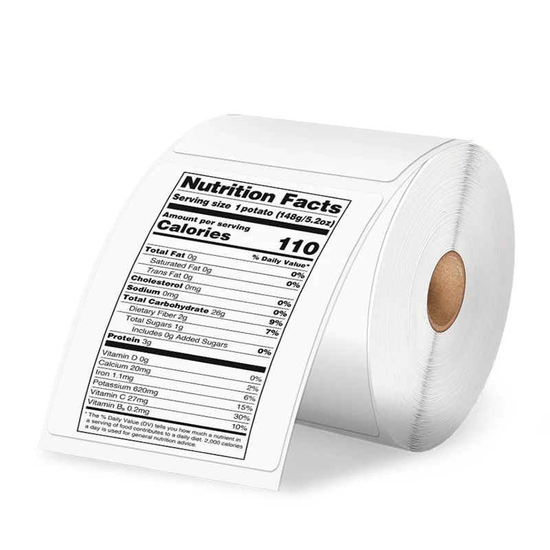 Phomemo 4x6 Thermodruck-Etiketten (500 Stück/Rolle)