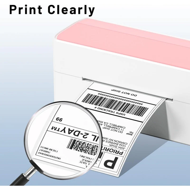 Phomemo Thermal Direct 4"x6" Shipping Label (Roll of 500 Labels)