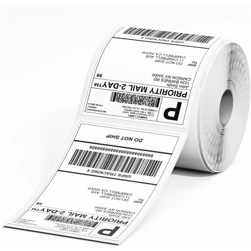 Phomemo Thermal Direct 4"x6" Shipping Label (Roll of 500 Labels)