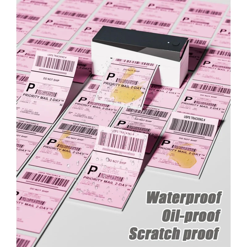Phomemo Thermal Direct 4"x6" Shipping Label (Roll of 500 Labels)