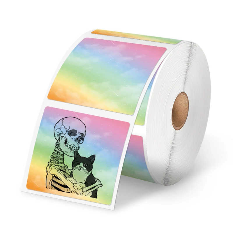 Phomemo 2"x2" Thermoversandetiketten in verschiedenen Ausführungen für Versanddrucker