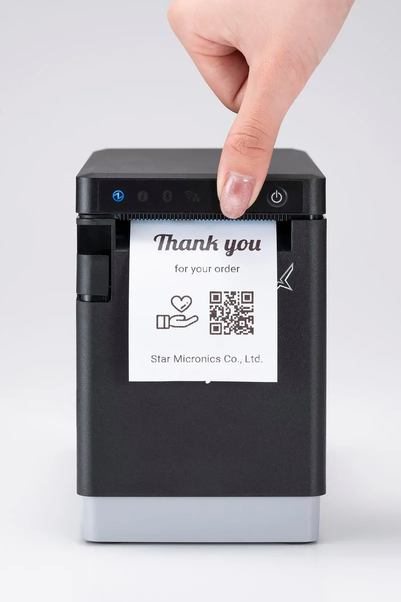 Star Micronics mC-Label2 Compact Direct Thermal Linerless & Label Printer