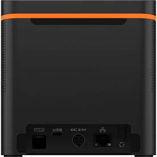 SUNMI Cloud Receipt Printer with Auto Cutter – USB-C, Bluetooth, Ethernet & Wi-Fi (Black)