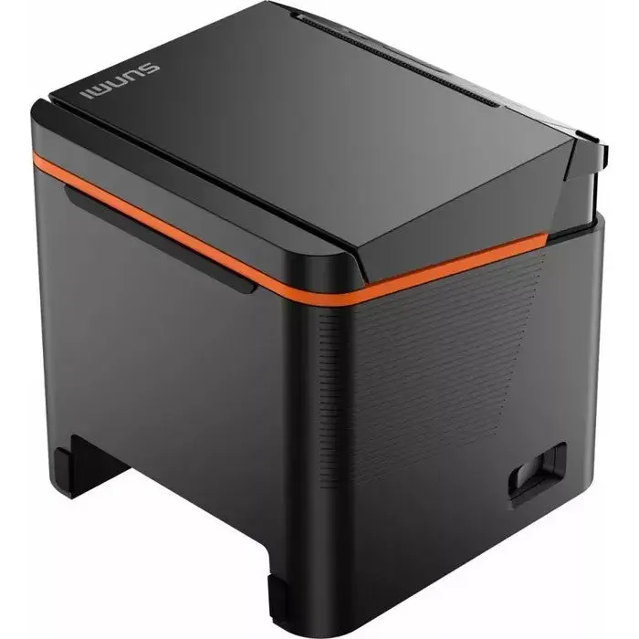 SUNMI Cloud Receipt Printer with Auto Cutter – USB-C, Bluetooth, Ethernet & Wi-Fi (Black)