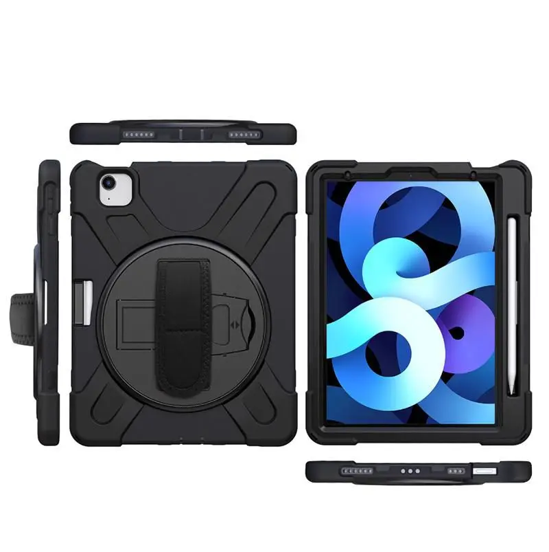 eSTUFF Chicago Rugged Full Body Case for iPad Air 11″ (2024/2025) with Built-in Screen Protector