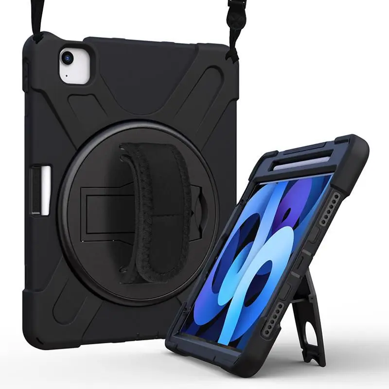 eSTUFF Chicago Rugged Full Body Case for iPad Air 11″ (2024/2025) with Built-in Screen Protector