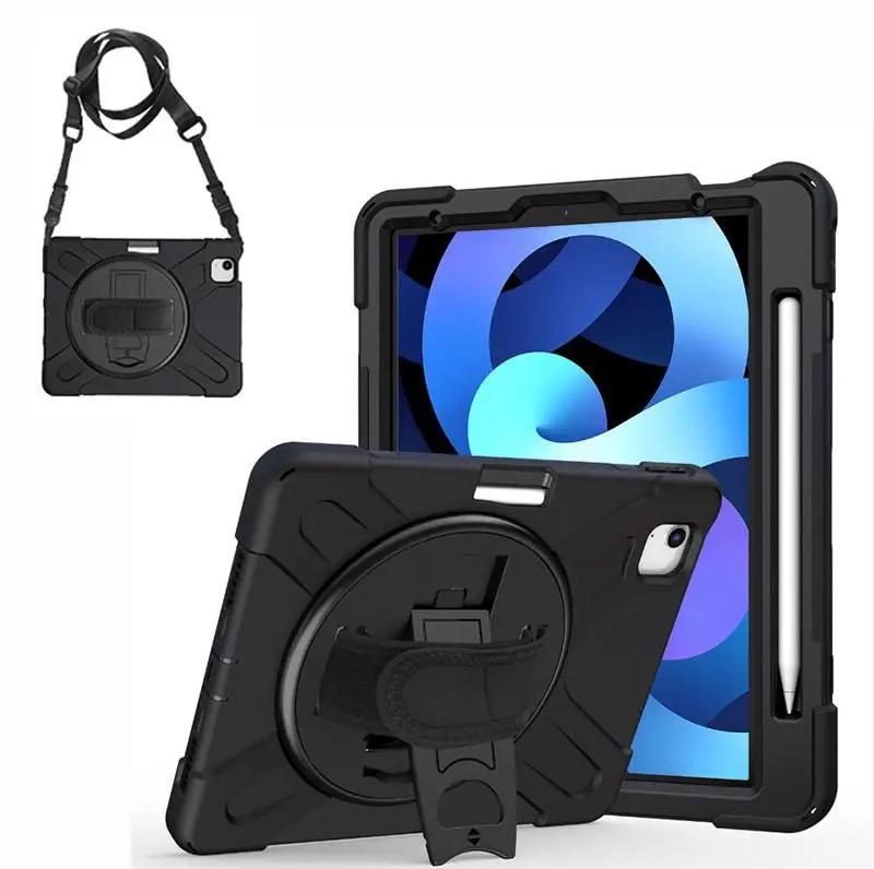 eSTUFF Chicago Rugged Full Body Case for iPad Air 11″ (2024/2025) with Built-in Screen Protector