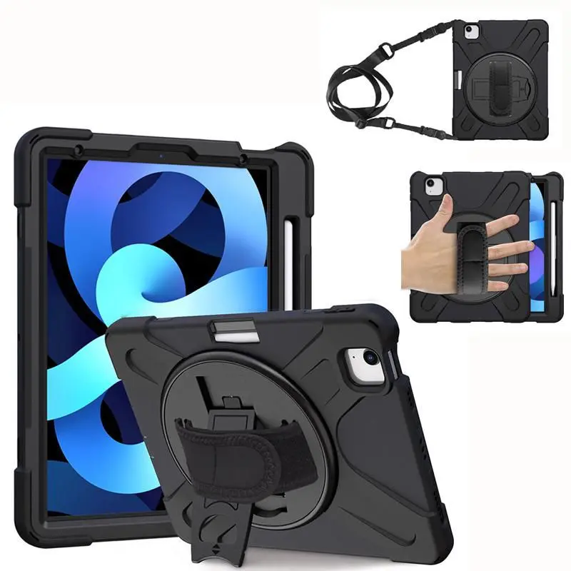 eSTUFF Chicago Rugged Full Body Case for iPad Air 11″ (2024/2025) with Built-in Screen Protector