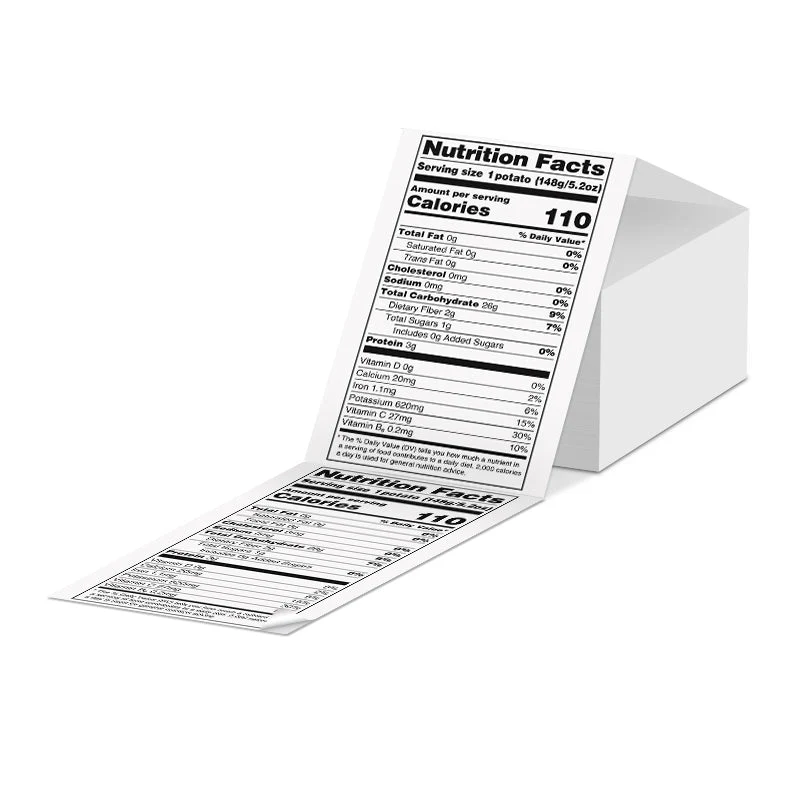Phomemo 4"x6" Fan-Fold Thermal Direct Labels for Shipping Label Printer
