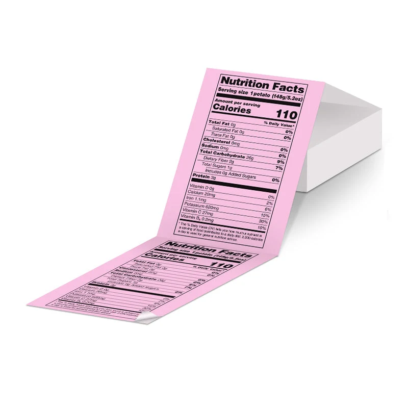 Phomemo 4"x6" Fan-Fold Thermal Direct Labels for Shipping Label Printer