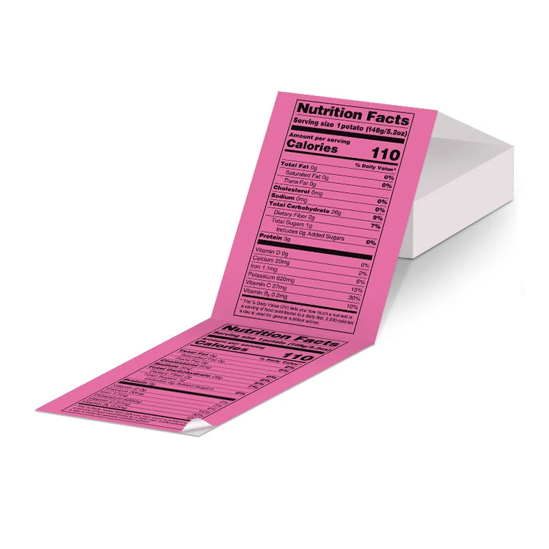 Phomemo 4"x6" Fan-Fold Thermal Direct Labels for Shipping Label Printer