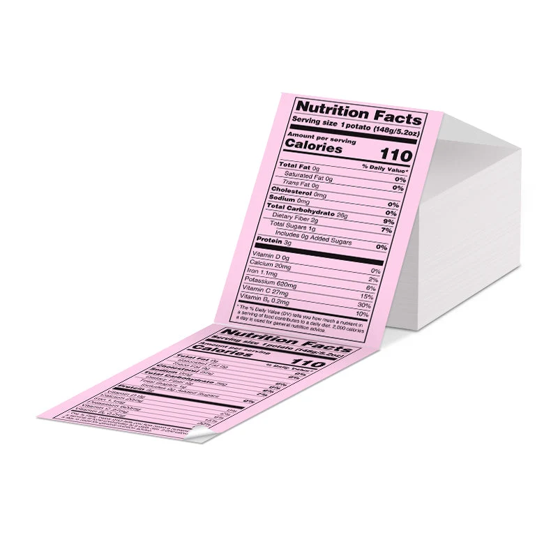 Phomemo 4"x6" Fan-Fold Thermal Direct Labels for Shipping Label Printer