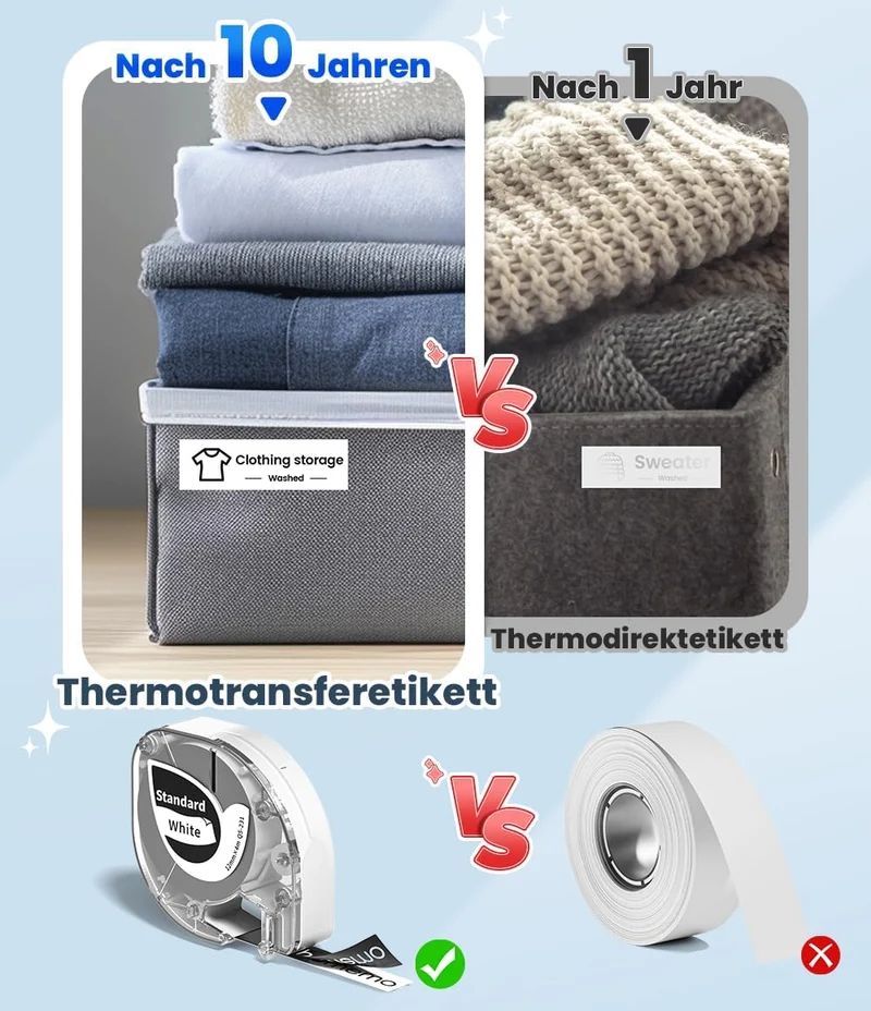 Phomemo P12 Pro Bluetooth-Etikettendrucker für den Heimgebrauch