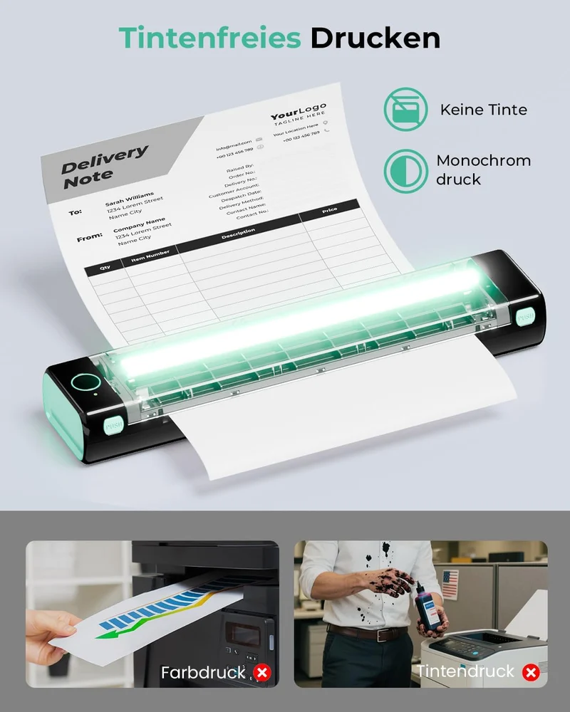Phomemo M08F Tragbarer Drucker