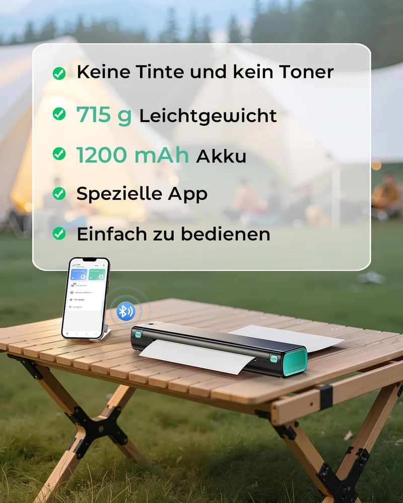 Phomemo M08F Tragbarer Drucker