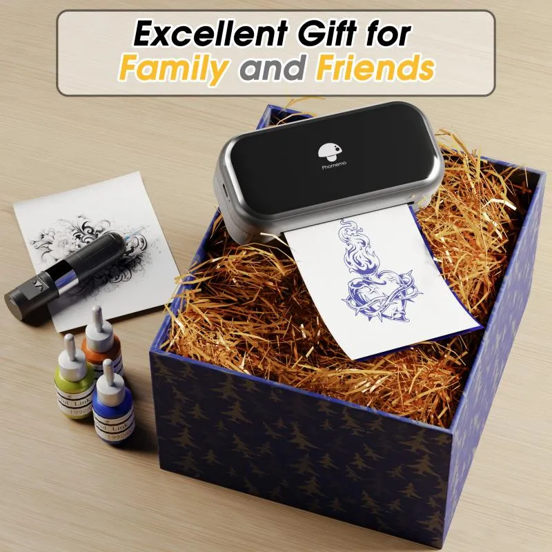 Phomemo TP31 Bluetooth-Mini-Drucker für Tattoo-Schablonen