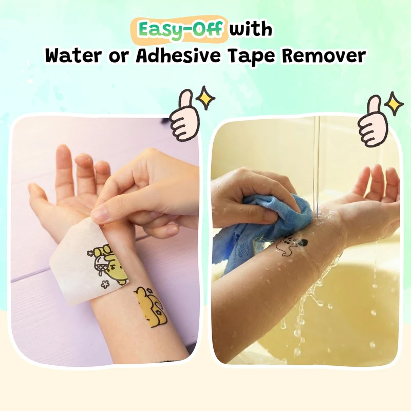Phomemo TK20 Bluetooth-Drucker für temporäre Tattoos, inklusive 40 Blatt Tattoo-Papier und 4 Stiften
