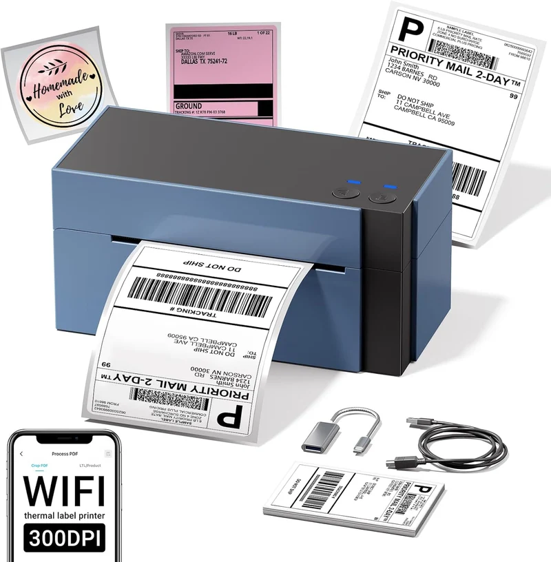[WIFI] Phomemo PM344-WF 300DPI Shipping Label Printer