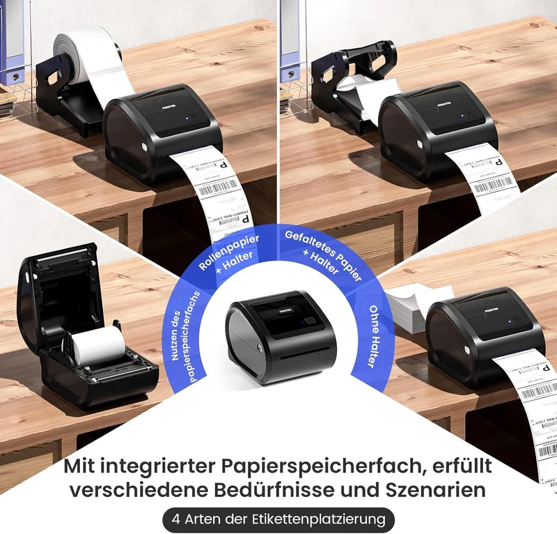 Phomemo D520-BT Bluetooth-Versandetikettendrucker