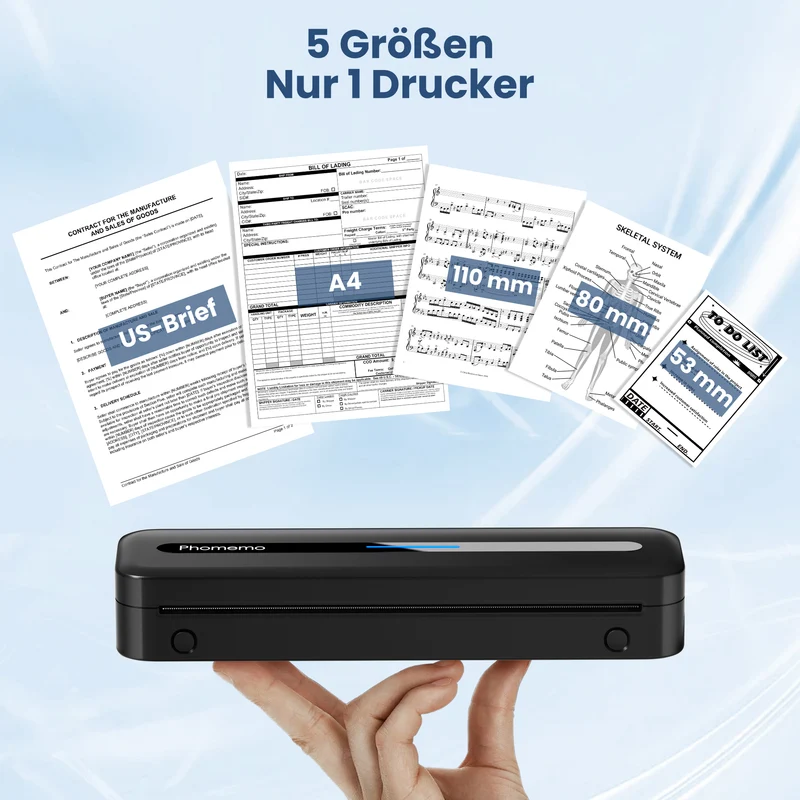 Phomemo M832 – Verbesserter tragbarer Thermodrucker