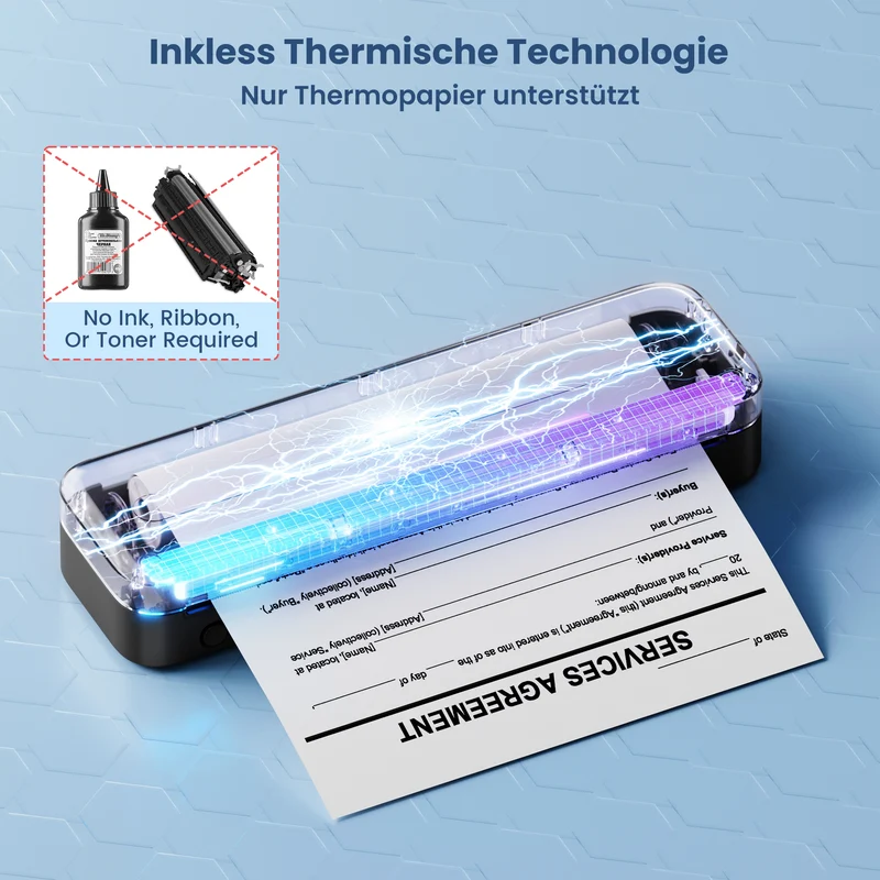 Phomemo M832 – Verbesserter tragbarer Thermodrucker
