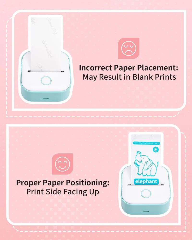 Phomemo Thermal Transparent Sticker Paper | 50mm For T02/M02X | Rose/Blue/Green 3 Rolls