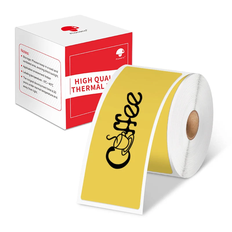 Phomemo 20×100mm Folder Thermal Label For M110/M120/M200/M220/M221/M150-1 Roll