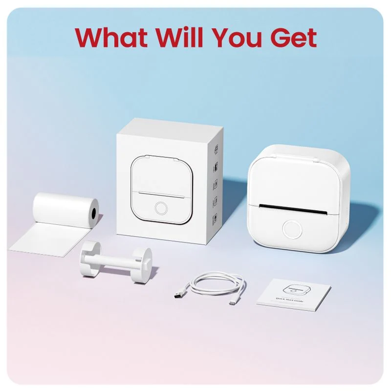 Phomemo (T02 Inkless Mini Printer) Christmas Gift Set