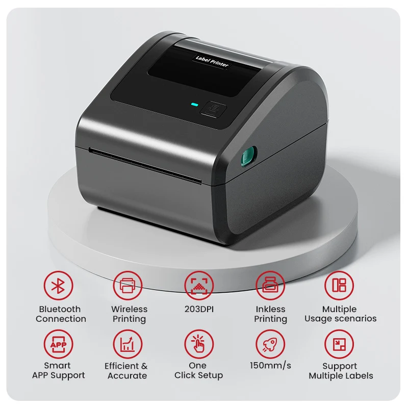 [New Arrival] Phomemo D450-BT Bluetooth Shipping Label Printer